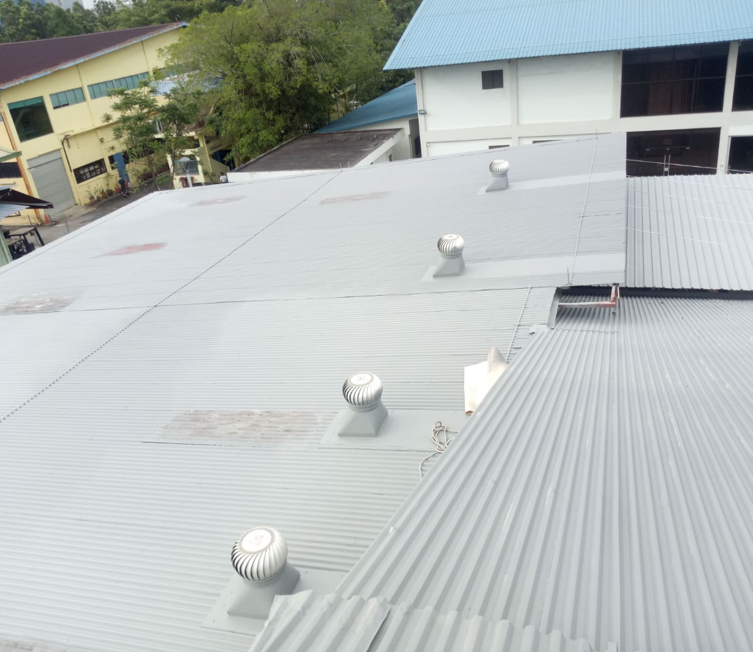 Metal Roof Waterproofing by Allstar Waterproofing & Services